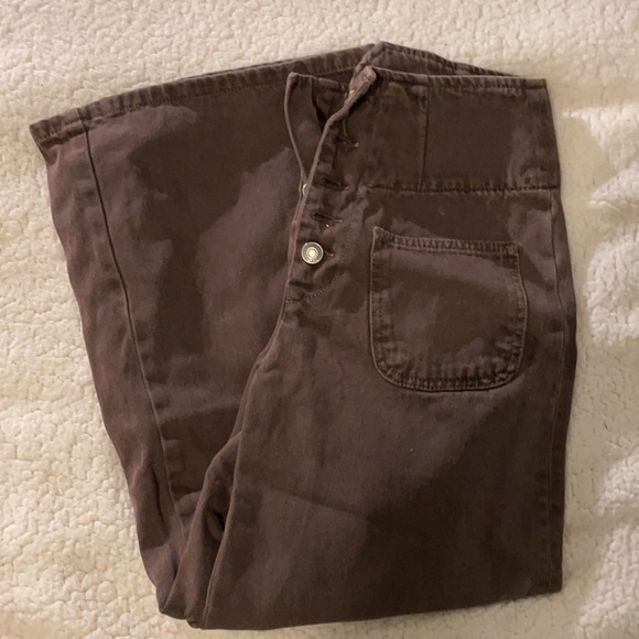 Free People Wide Leg Jeans - Picture 2 of 12